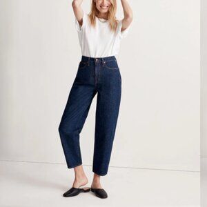 Madewell Balloon Jeans in Mapleside Wash